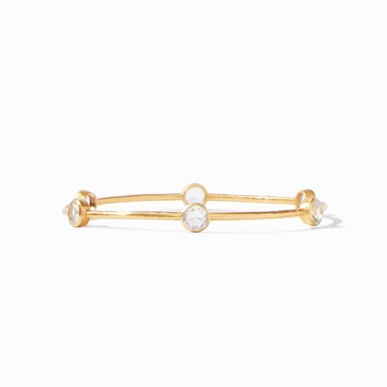 Picture of Julie Vos Milano Bangles - Clear Crystal Bangle