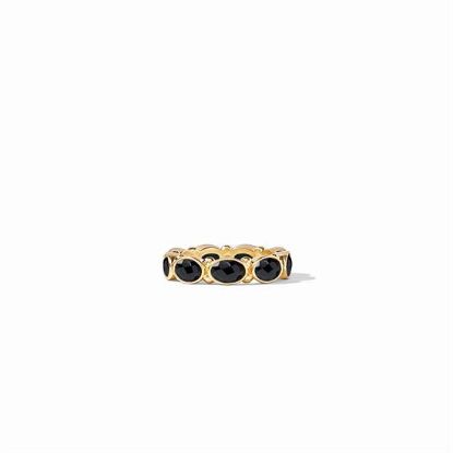 Picture of Julie Vos Mykonos - Obsidian Black Mykonos Ring