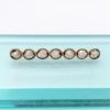 Picture of Victorian Era 10K Gold & Freshwater Pearl Bar Brooch