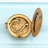 Picture of Art Nouveau Era Gold Filled Gibson Girl Themed Locket With Paste Details & Original Photo Inside