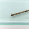 Picture of Art Deco Era 14K Yellow Gold Filigree & Blue Stone (Sapphire?) Bar Brooch
