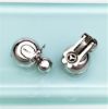 Picture of 1942-45 Eisenberg Brooch & Clip-On Earring Set In Clear Rhinestones