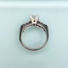 Picture of Art Deco Era Platinum & Old European Cut Diamond Bridal Ring Set