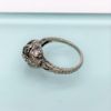 Picture of 1920'S Platinum, Diamond & Synthetic Sapphire Ring