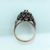 Picture of 1940'S 10K White & Yellow Gold & Sapphire Harem/Thai Princess Cocktail Ring