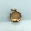 Picture of Vintage 14K Gold & Reverse Carved & Painted Essex Crystal Australian Flag Charm/Pendant