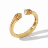 Picture of Julie Vos Monaco - Monaco Demi Cuff In Iridescent Coral
