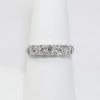 Picture of Vintage 14K White Gold Diamond Wedding Band