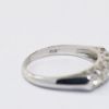 Picture of Vintage 14K White Gold Diamond Wedding Band