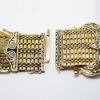 Picture of Original 14K Yellow Gold Buckle Style Covered Wristwatch 