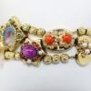 Picture of Vintage Mid Century 14k Gold Multi-Charm Slide Bracelet