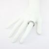 Picture of Blue Diamond Band Style Ring, 14k White Gold
