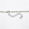 Picture of Swarovski - Ab Heart Charm Necklace
