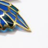 Picture of Cartier Two-Tone 18K Yellow Gold & Platinum Plique-à-Jour Butterfly Brooch