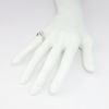 Picture of Platinum, Round Brilliant Cut & Diamond Cluster Accented Engagement Ring