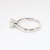 Picture of 14k White Gold & Round Brilliant Cut Diamond Solitaire Engagement Ring