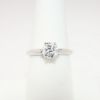 Picture of 14k White Gold & Round Brilliant Diamond Solitaire Engagement Ring
