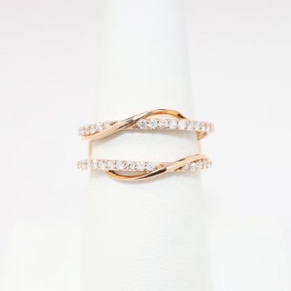 Picture of Diamond Insert Ring, 14k Rose Gold