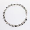 Picture of Sapphire and Diamond Bracelet, 14k White Gold