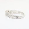 Picture of 0.57ct Old European Round Cut Diamond Ring, 18k White Gold