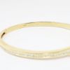 Picture of 1.75ct Diamond Bangle Bracelet, 14k Yellow Gold