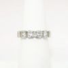 Picture of 2.80ct Square Brilliant Cut Diamonds Set in an 18k White Gold Band