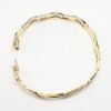 Picture of 14k Two-Tone Gold, Sapphire and Ruby Bangle Bracelet