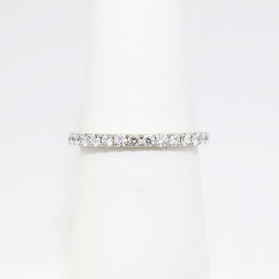 Picture of 0.33ct Diamond Band Ring in 14k White Gold