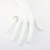Picture of Art Deco Style 18k White Gold & 1.00ct Diamond 3-Stone Engagement Ring
