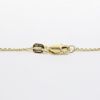 Picture of 14k Yellow Gold & Round Bezel Set Amethyst Pendant with Diamond