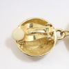 Picture of Vintage Signed 1980's Givenchy Large Faux Pearl Drop Earrings