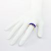 Picture of 14k Yellow Gold & Lapis Lazuli Cabochon Ring