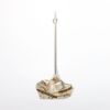 Picture of Mid Century Modernist/Brutalist Sterling Silver Pendant by Niels Erik From (Denmark)