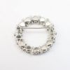 Picture of Vintage 1950's Signed Weiss Aurora Borealis Rhinestone Brooch & Earring Set