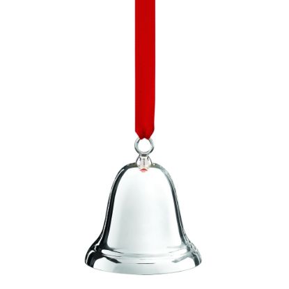 Picture of "Ringing in the Season" Sterling Silver Plain Bell Ornament