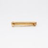 Picture of Antique Edwardian Era 14k Gold, Turquoise Enamel & Seed Pearl Bar Brooch