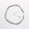 Picture of Antique Art Deco Platinum & Diamond Tennis Bracelet with Black Onyx Accents