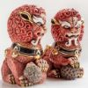 Picture of De Rosa Red Foo Lion Figurine