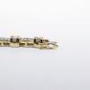 Picture of 14k Yellow Blue Diamond Bracelet 