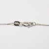 Picture of 14k White Gold Starlit Sapphire Diamond Necklace 