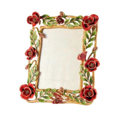 Picture of  Jay Strongwater 'Jane' Poppy Frame.