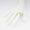 Picture of Squared 18k Yellow Gold & Channel Set, Square Cut Diamond Wedding Band