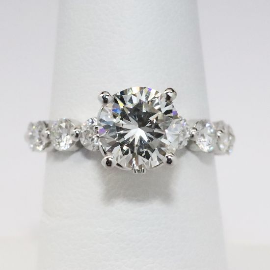 Picture of 14k White Gold Diamond Ring
