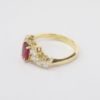 Picture of 18k Yellow Gold Ruby & Diamond Ring