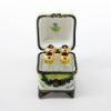 Picture of Traditional Perfume Casket With Four Bottles By Gerard Ribierre