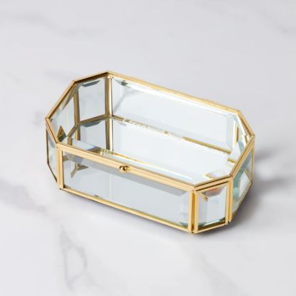 Picture of 'I Treasure You' Clear Jewelry Box