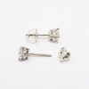 Picture of 18k White Gold  1.25CTW Diamond Studs 