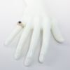 Picture of 18k Yellow Gold Sapphire & Diamond Ring 