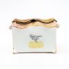 Picture of Limoges Porcelain Dresser Drawers with Hat & Book Trinket Box by Gerard Ribierre