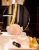 Picture of Daum Small Pink Camellia Coupe Bowl
